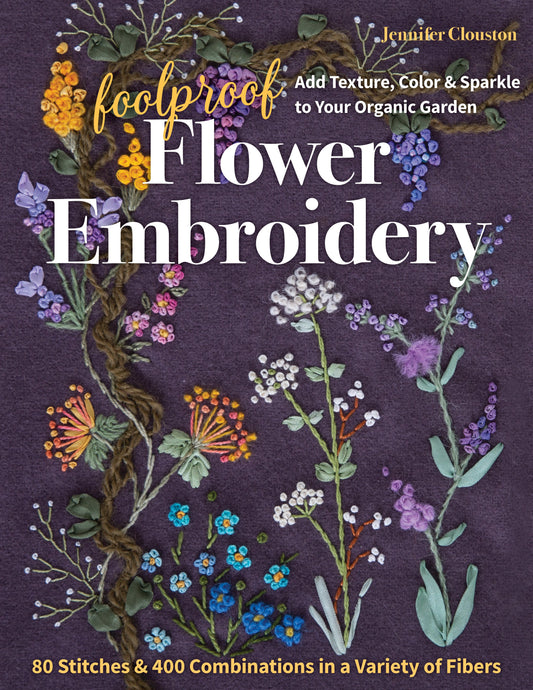 Foolproof Flower Embroidery Digital Download