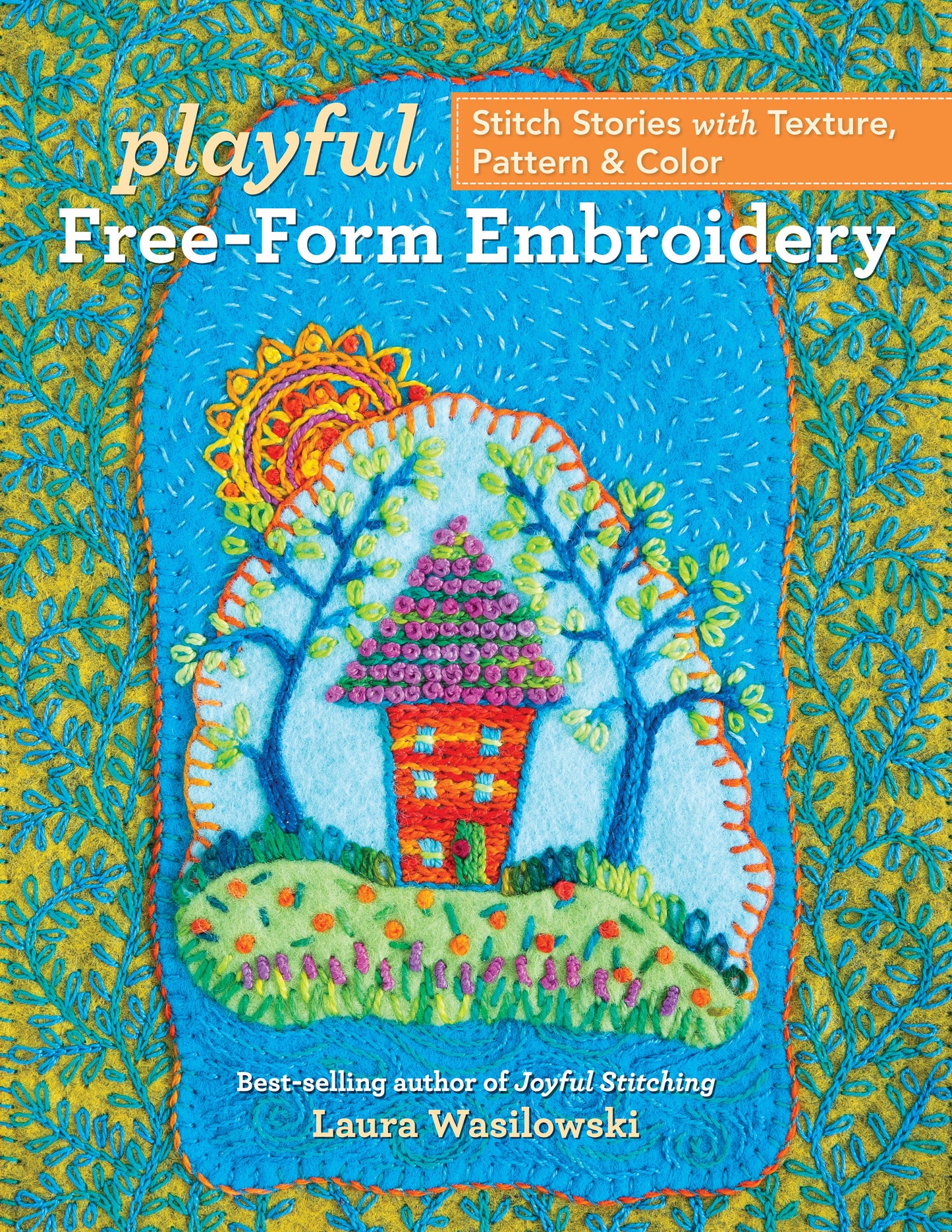 Playful Free-Form Embroidery Digital Download