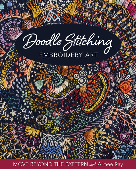 Doodle Stitching Embroidery Art Digital Download