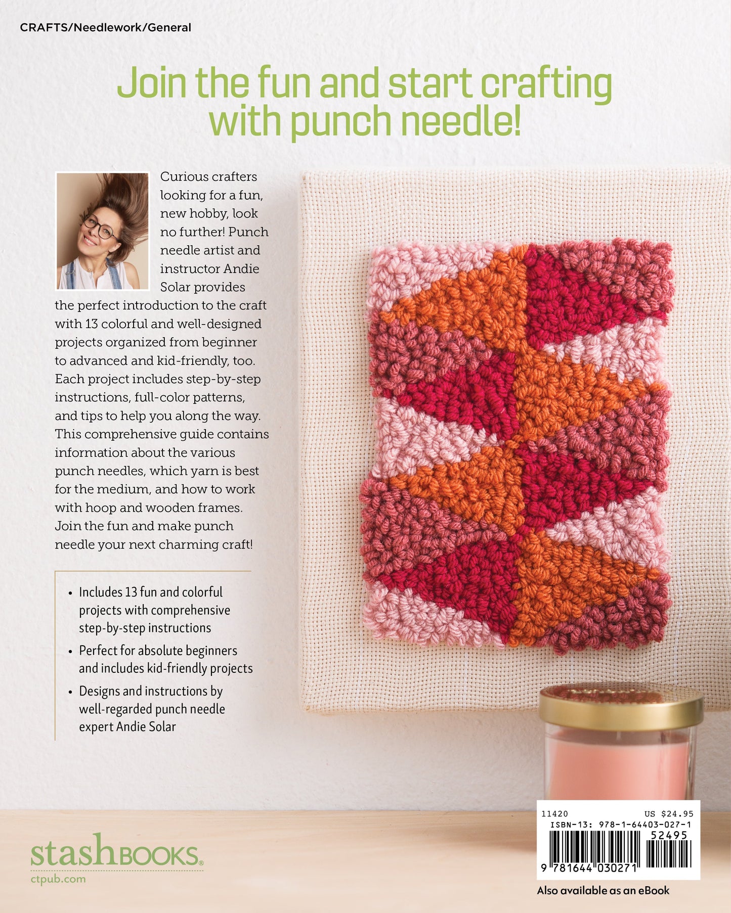 Pretty Punch Needle Digital Download
