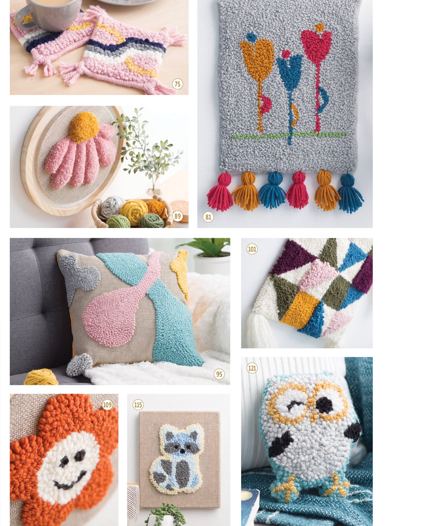 Pretty Punch Needle Digital Download