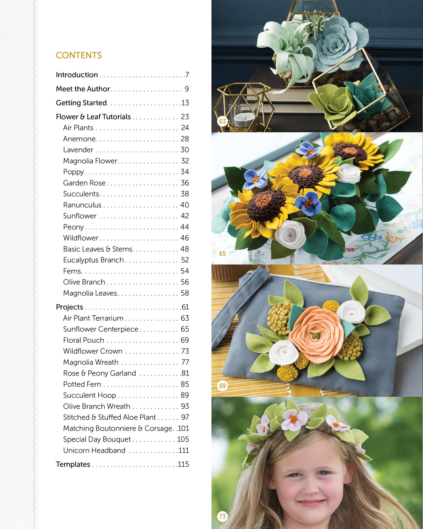 Felt Flower Workshop Digital Download