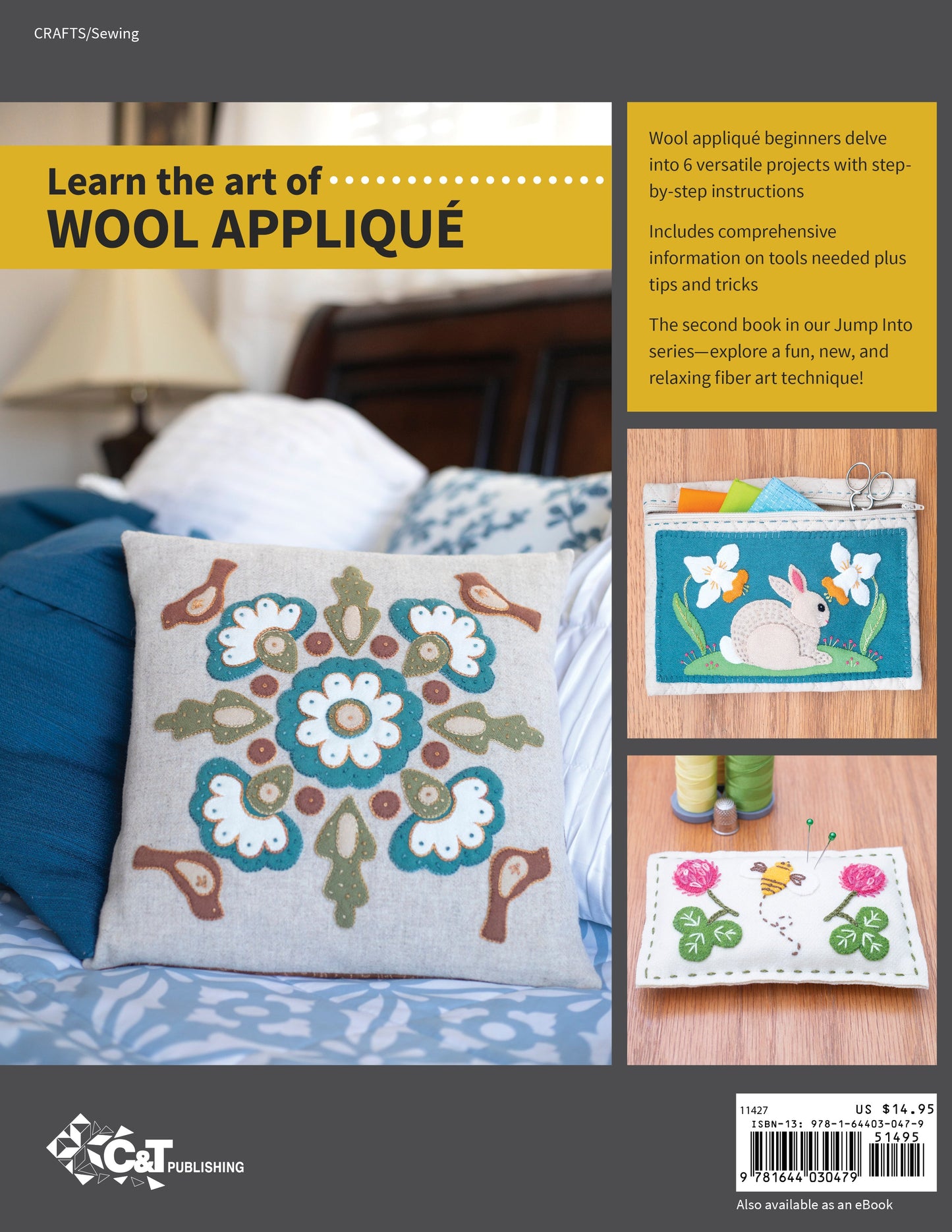 Jump Into Wool Appliqué Digital Download