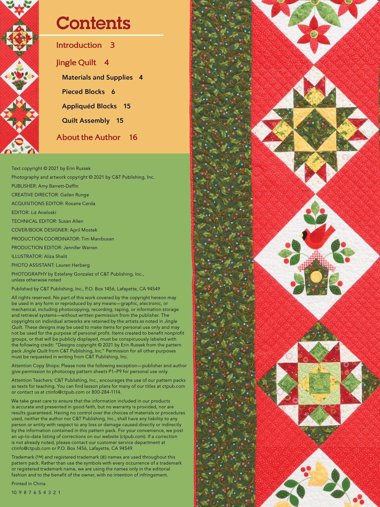 Jingle Quilt Digital Download
