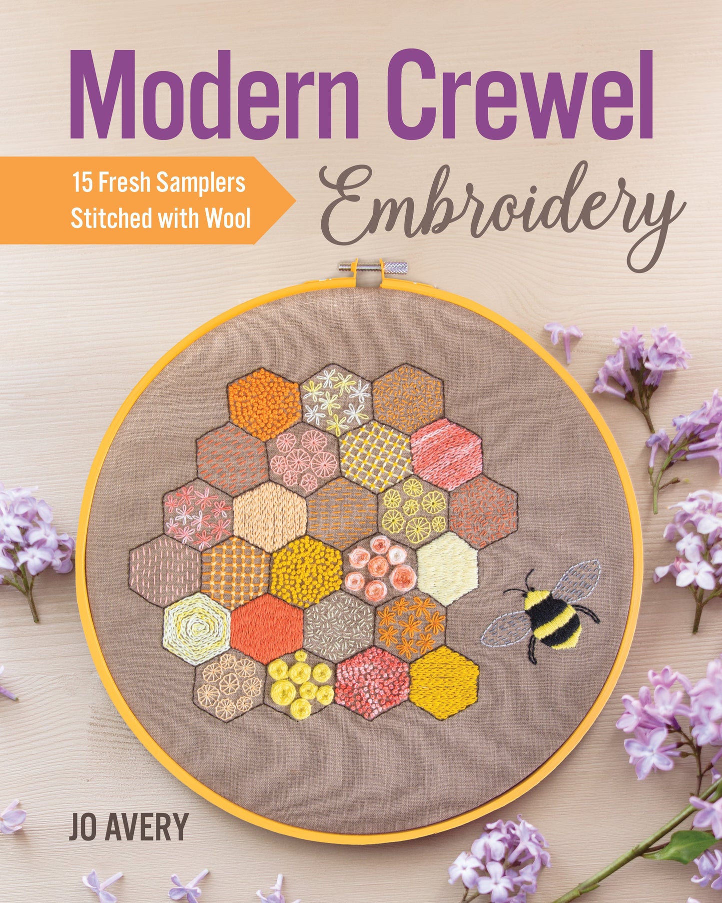 Modern Crewel Embroidery Digital Download