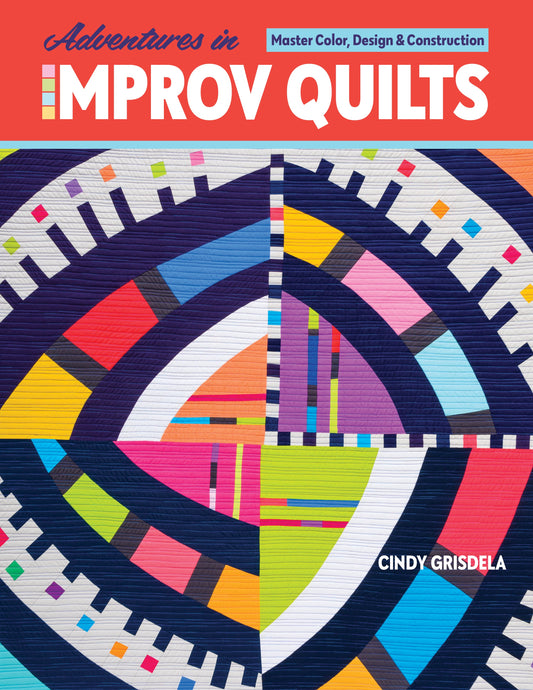 Adventures in Improv Quilts Digital Download