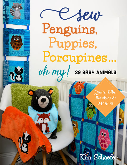Sew Penguins, Puppies, Porcupines... Oh My! Digital Download