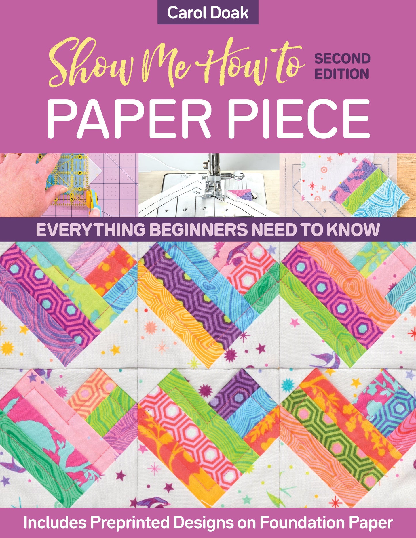 Show Me How to Paper Piece, 2nd Edition Digital Download