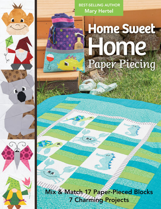 Home Sweet Home Paper Piecing Digital Download