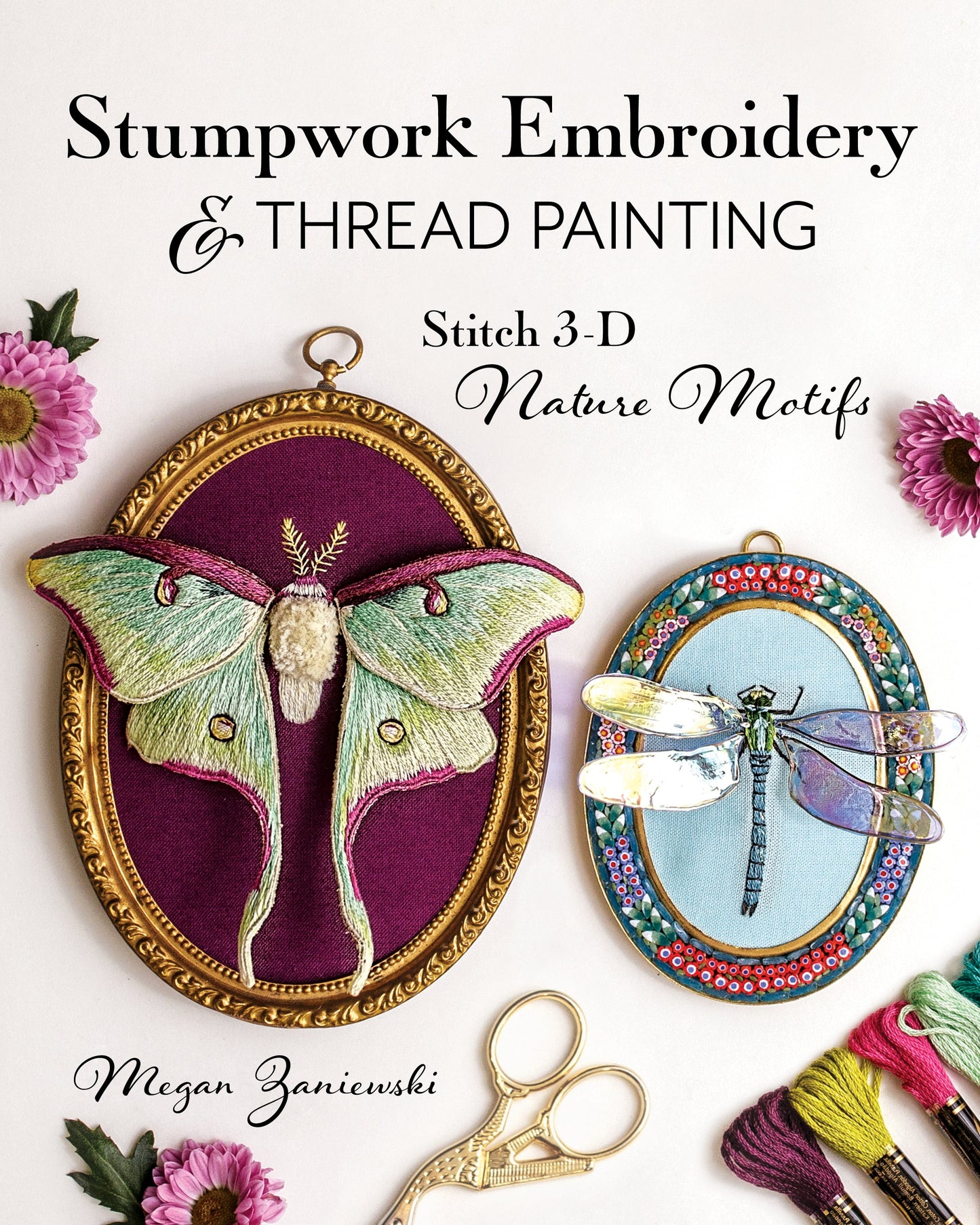 Stumpwork Embroidery & Thread Painting Digital Download