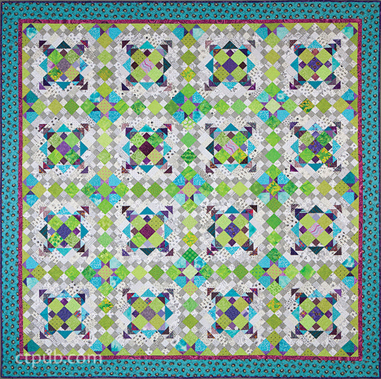 More Adventures with Leaders and Enders" by Kansas City Star Quilts (Digital Download) offers creative scrap quilt patterns, including colorful patchwork designs with geometric motifs—perfect for fans of unique quilting projects.
