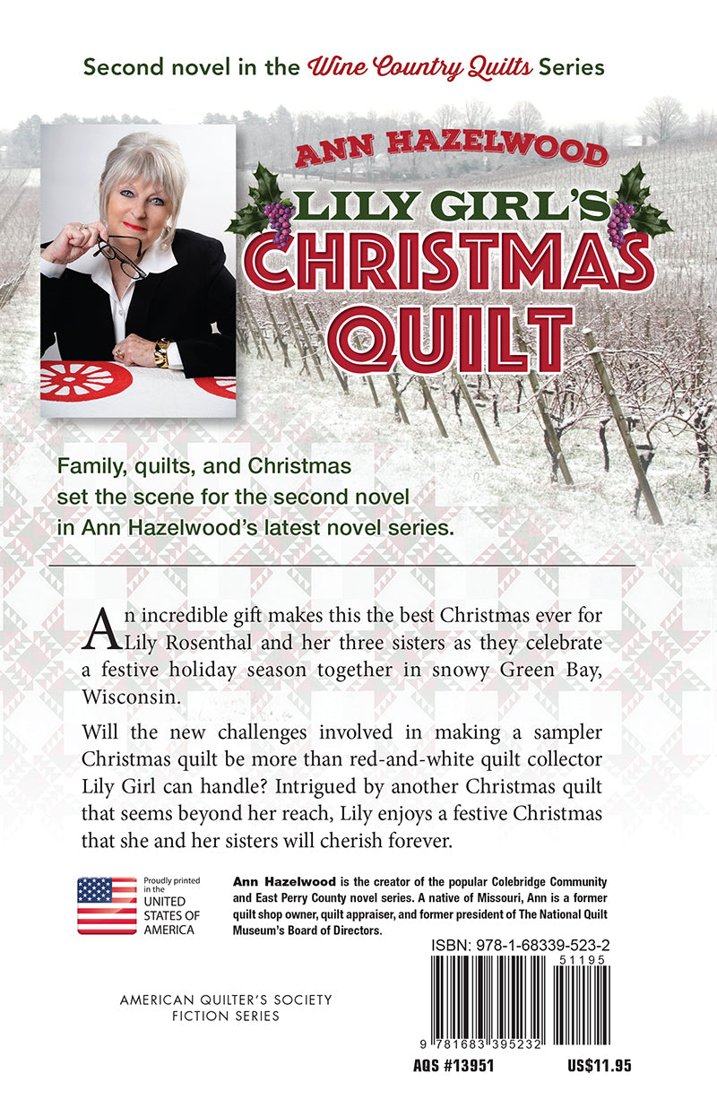 Lily Girl's Christmas Quilt Digital Download