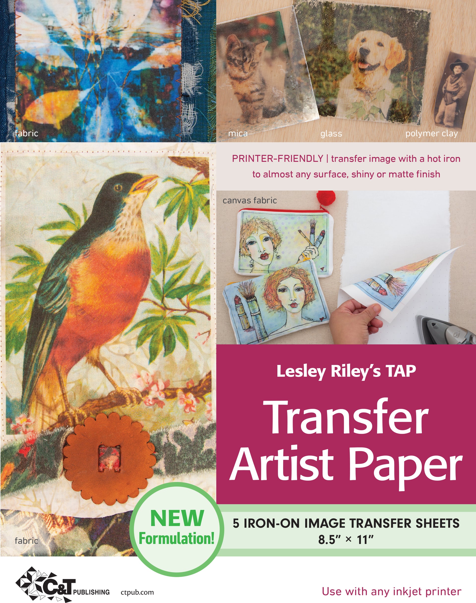 Lesley Riley's Transfer Artist  Paper