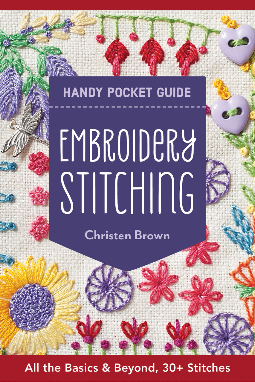 Embroidery Stitching Handy Pocket Guide Digital Download