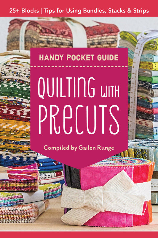 Quilting with Precuts Handy Pocket Guide Digital Download