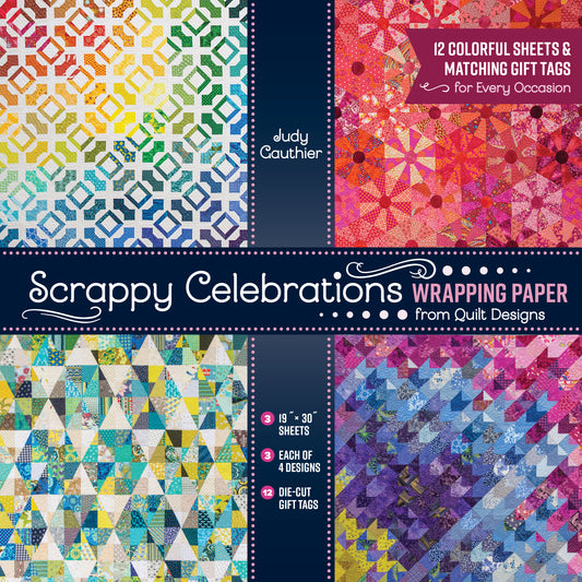 Scrappy Celebrations Wrapping Paper from Quilt Designs