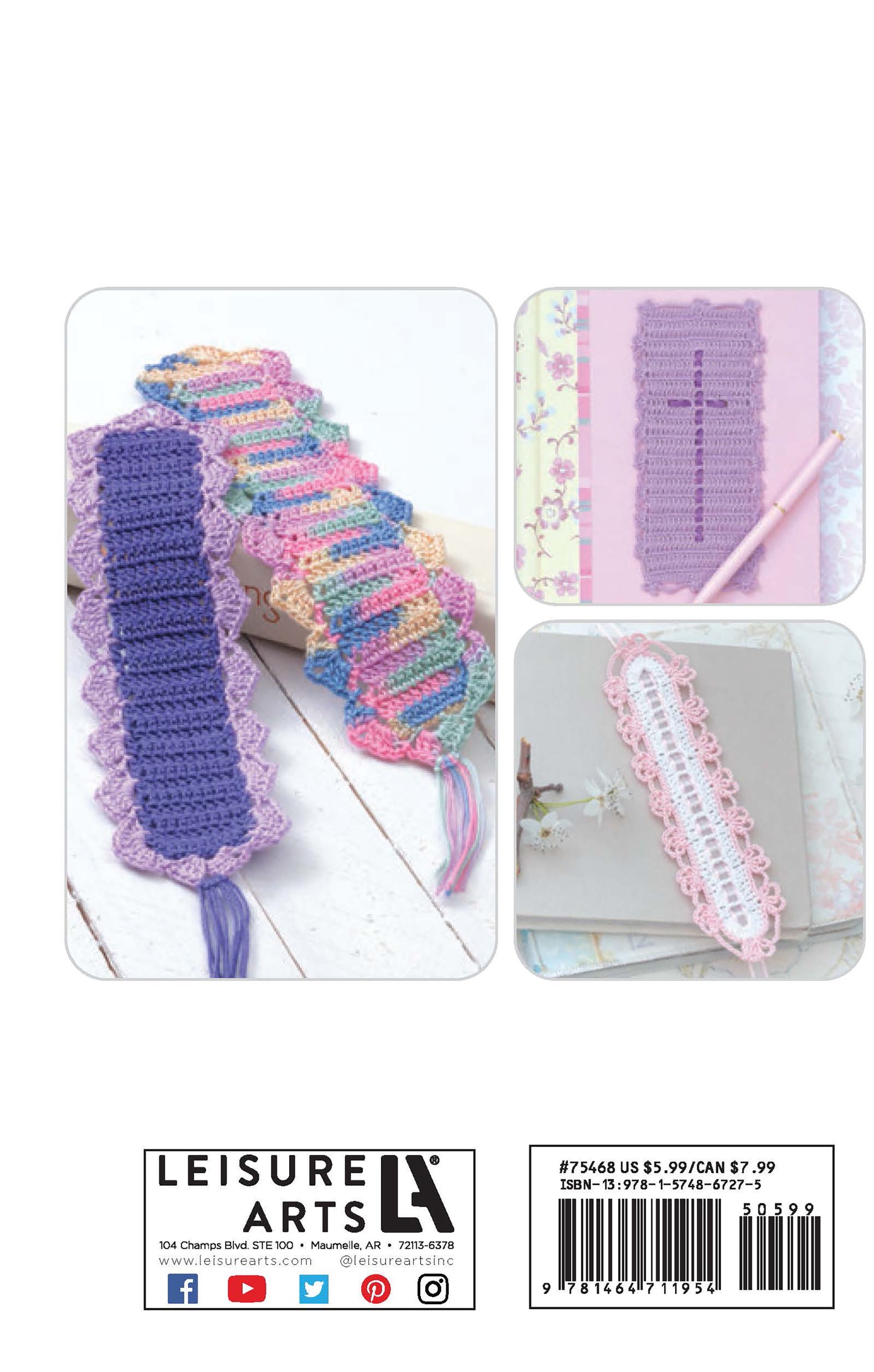 Crochet Thread Bookmarks