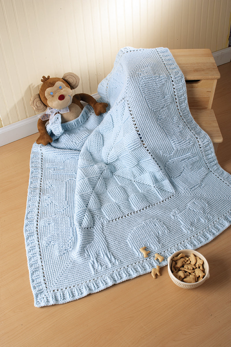 Snug Bugs—5 Crochet Afghans with Decorative Designs for Baby