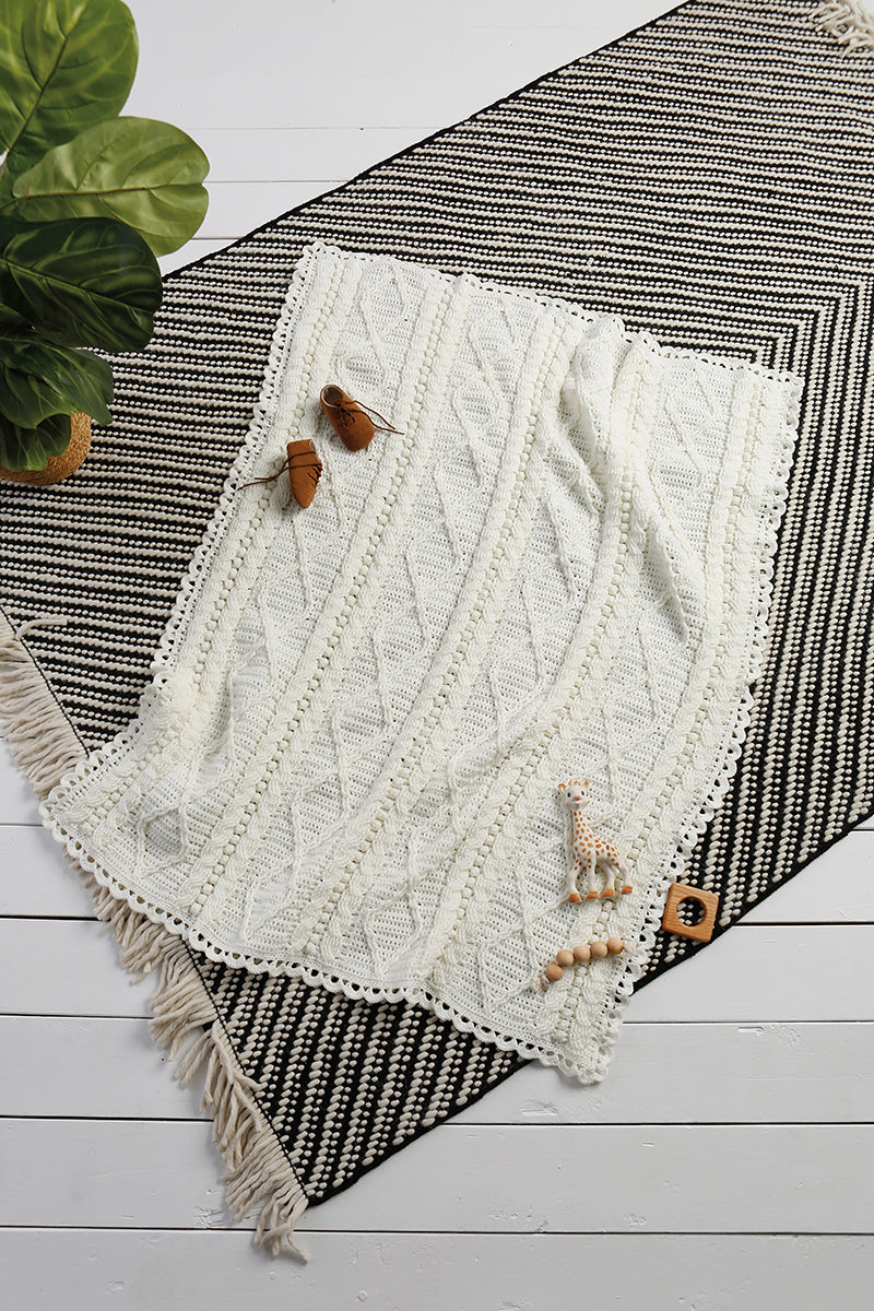 Love Wraps—5 Crochet Afghans to Make Baby's First Moments Soft