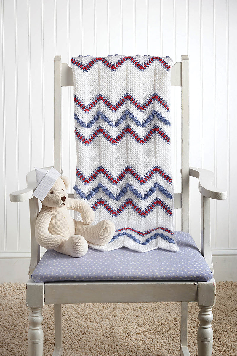 Hugs Shapes—5 Crochet Afghans with Geometric Designs for Baby