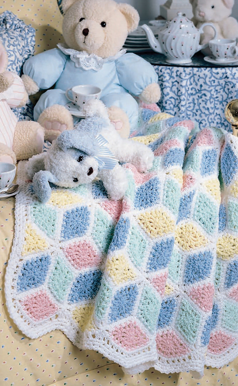 Hugs Shapes—5 Crochet Afghans with Geometric Designs for Baby