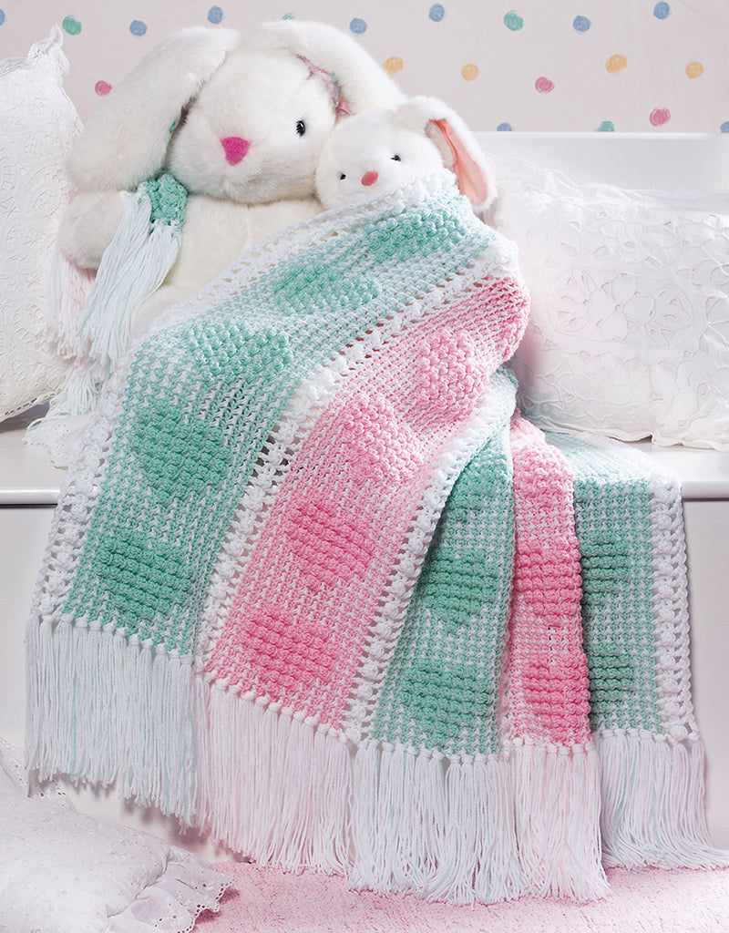 Hugs Shapes—5 Crochet Afghans with Geometric Designs for Baby