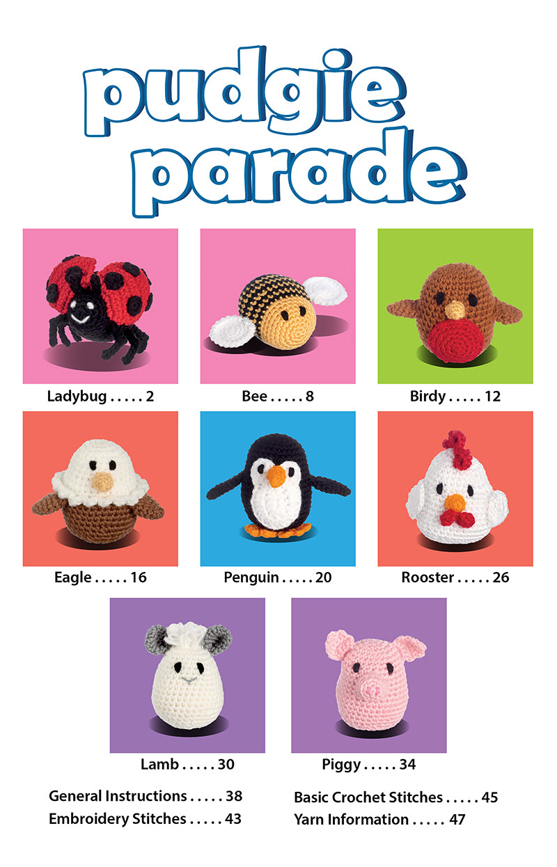 Pudgie Parade Crochet