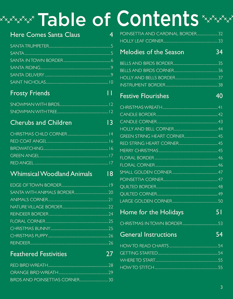 Holiday Cheer in Cross Stitch