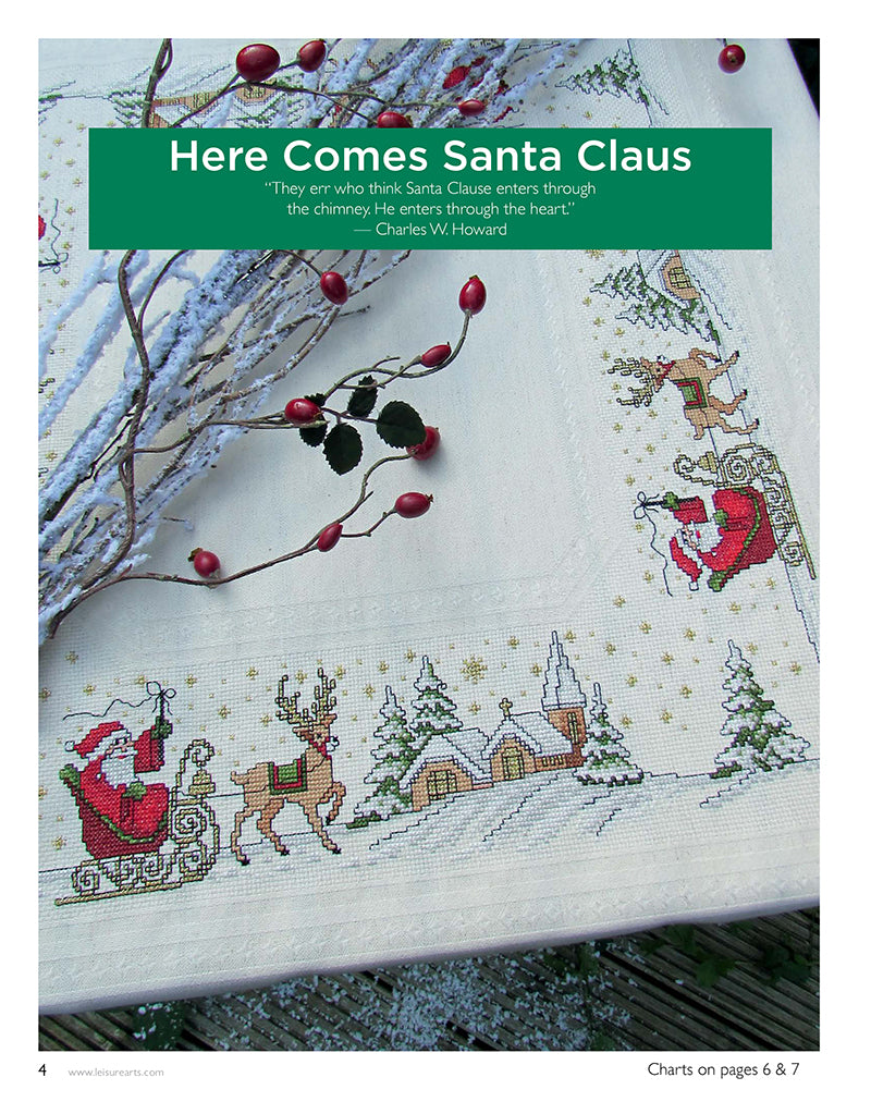 Holiday Cheer in Cross Stitch