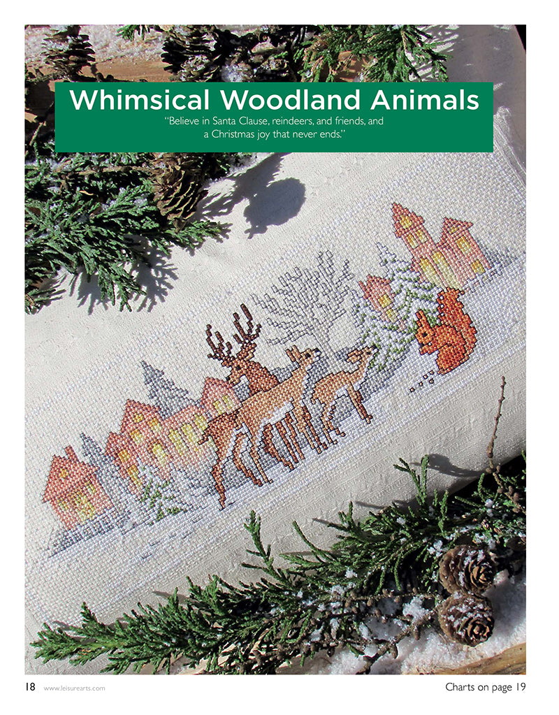 Holiday Cheer in Cross Stitch