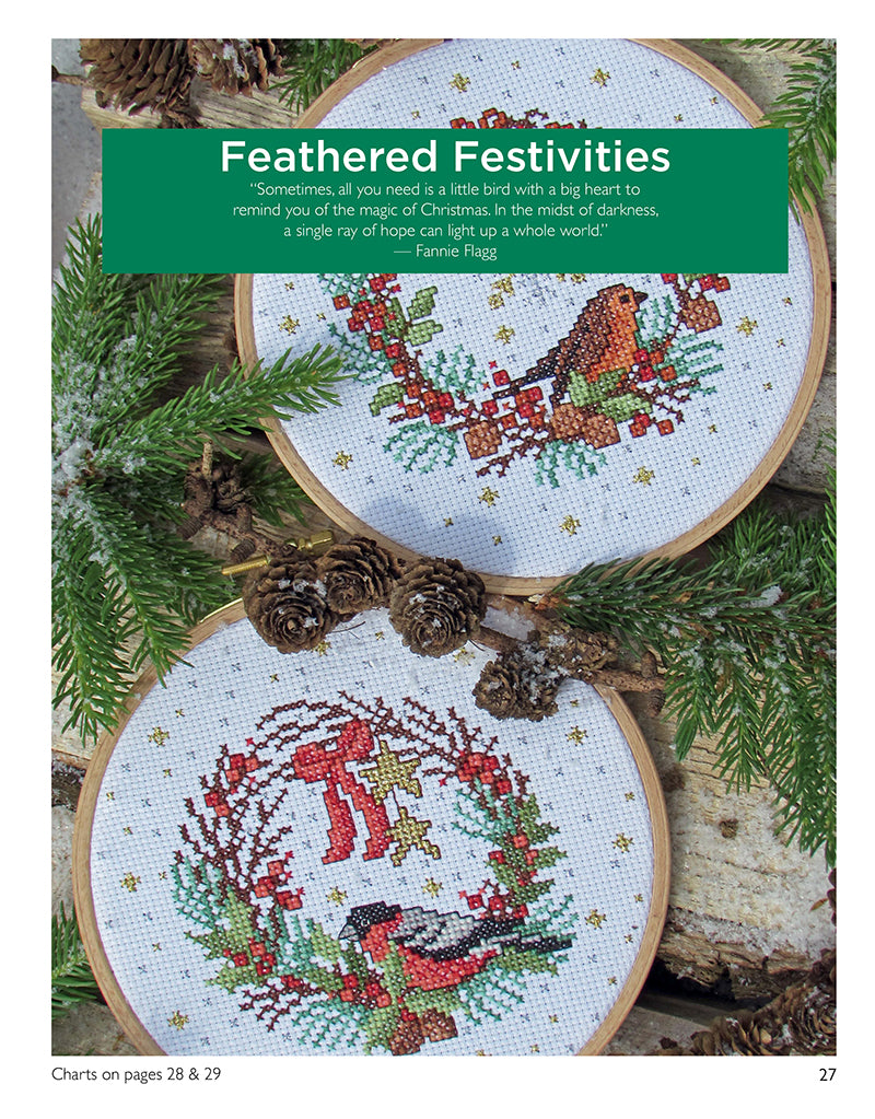 Holiday Cheer in Cross Stitch