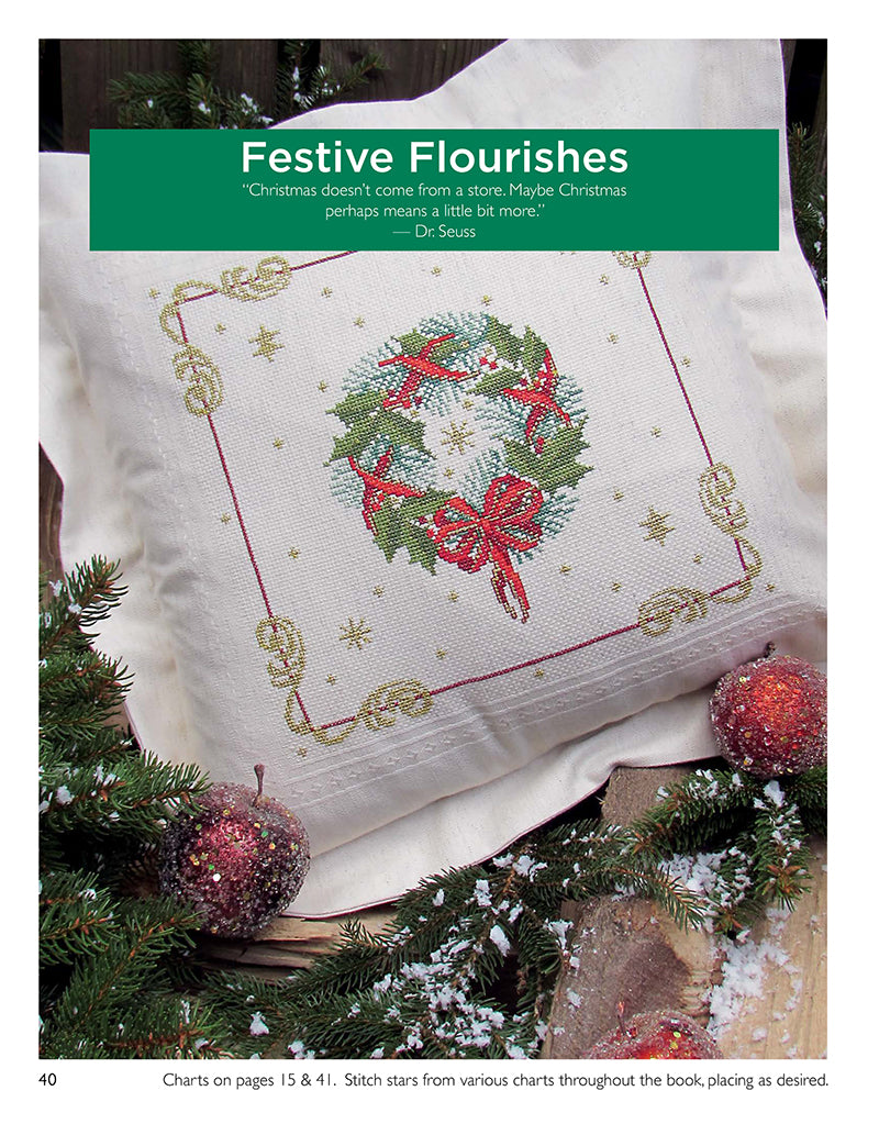Holiday Cheer in Cross Stitch