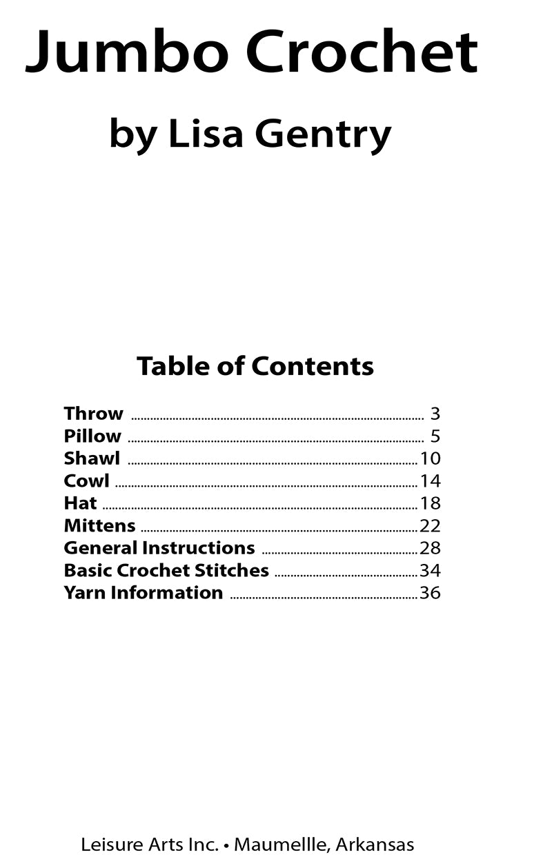 Jumbo Crochet