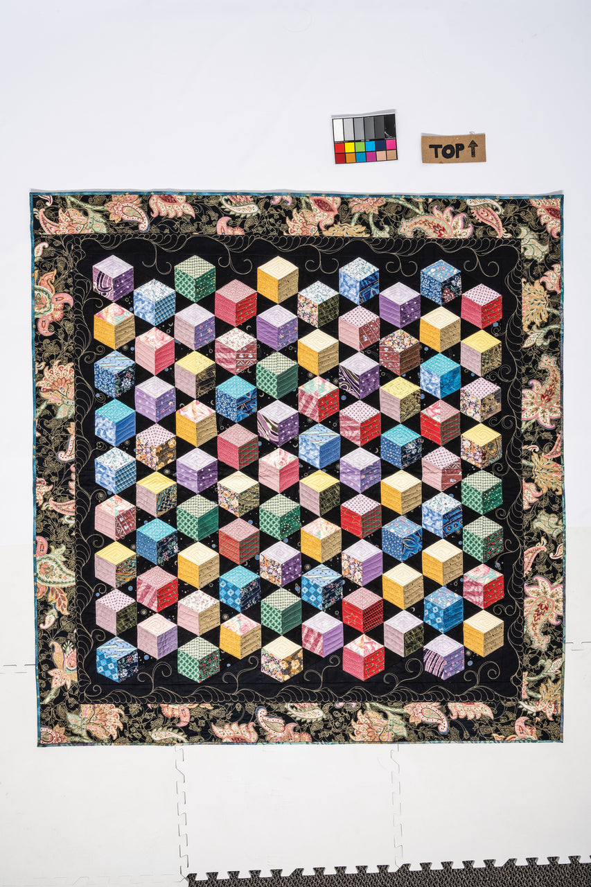 3-D Magic! Simple Blocks, Striking Quilt Digital Download