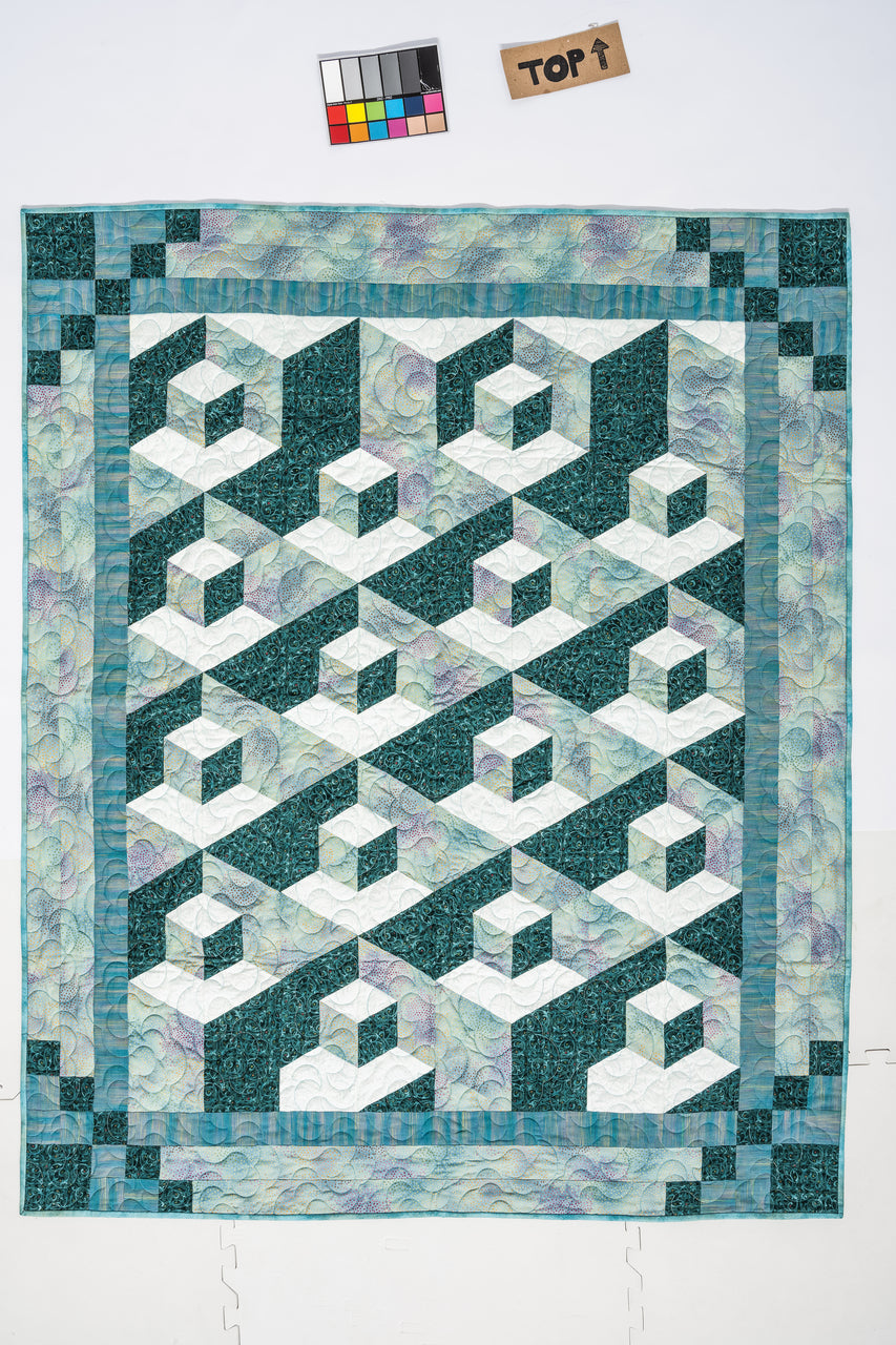 3-D Magic! Simple Blocks, Striking Quilt