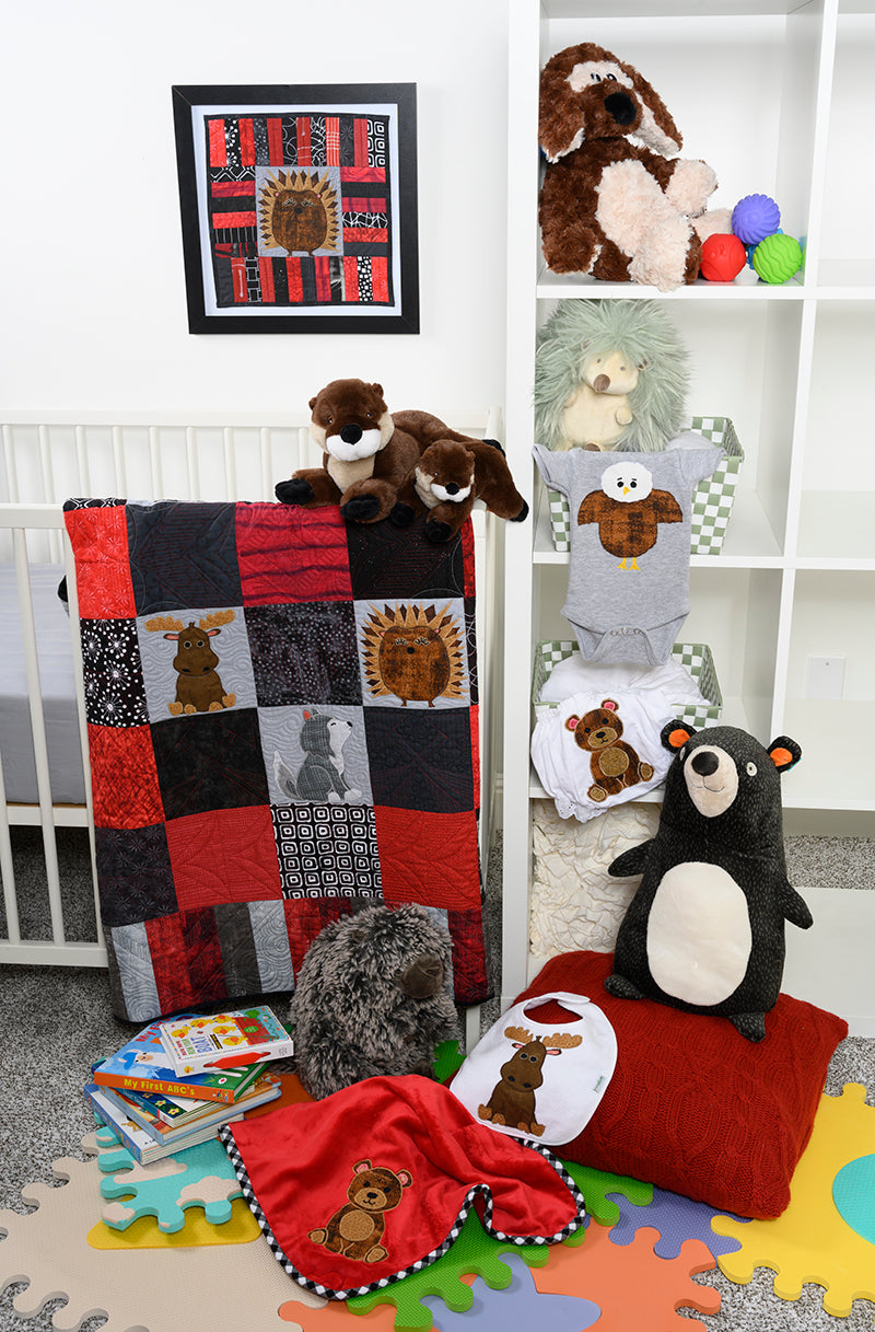 Sew Penguins, Puppies, Porcupines Oh My! Digital Download