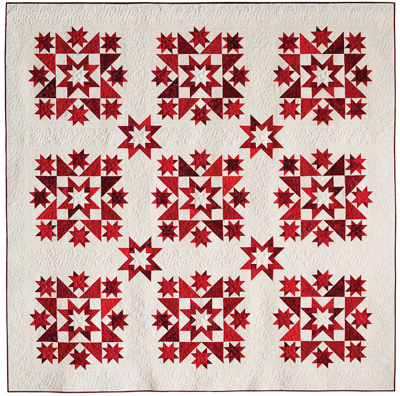 Red, White & Blue Star Quilts Digital Download