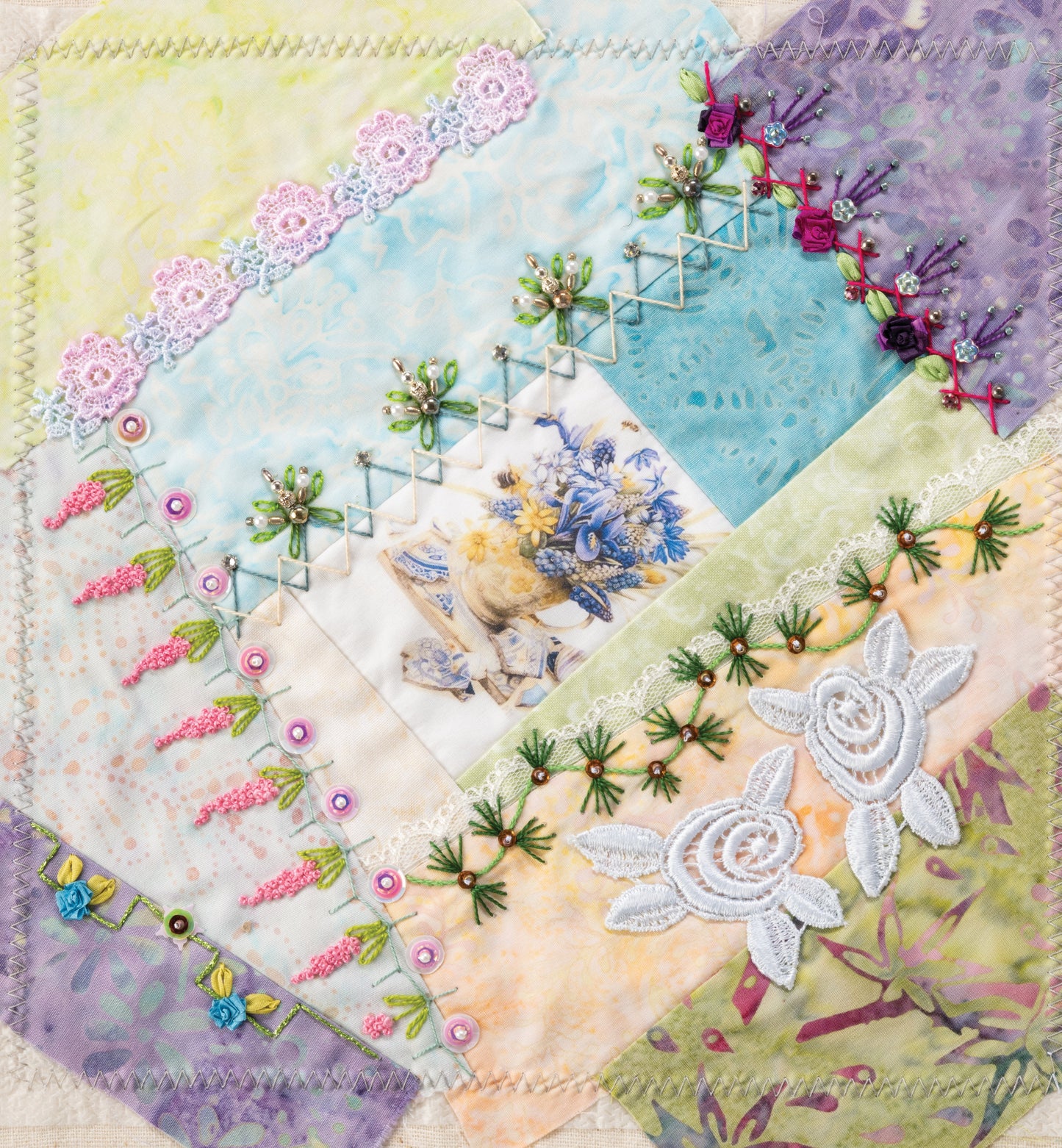 More Stunning Stitches for Crazy Quilts Digital Download