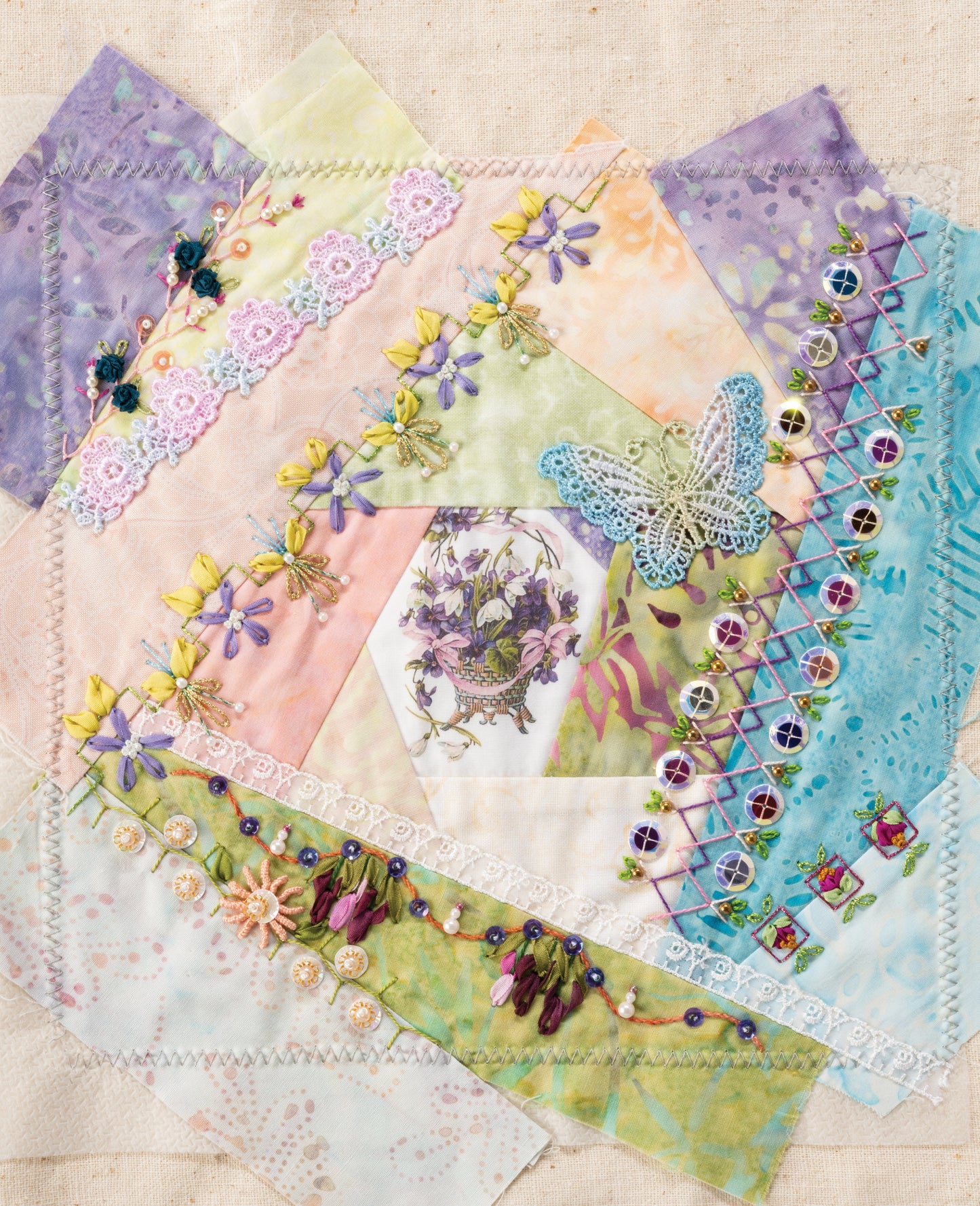 More Stunning Stitches for Crazy Quilts Digital Download
