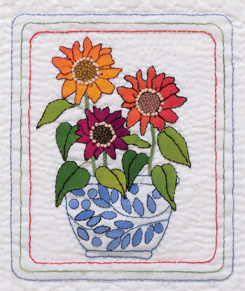 Flower Show Quilt Digital Download