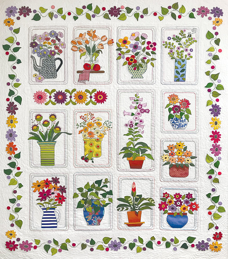 Flower Show Quilt Digital Download