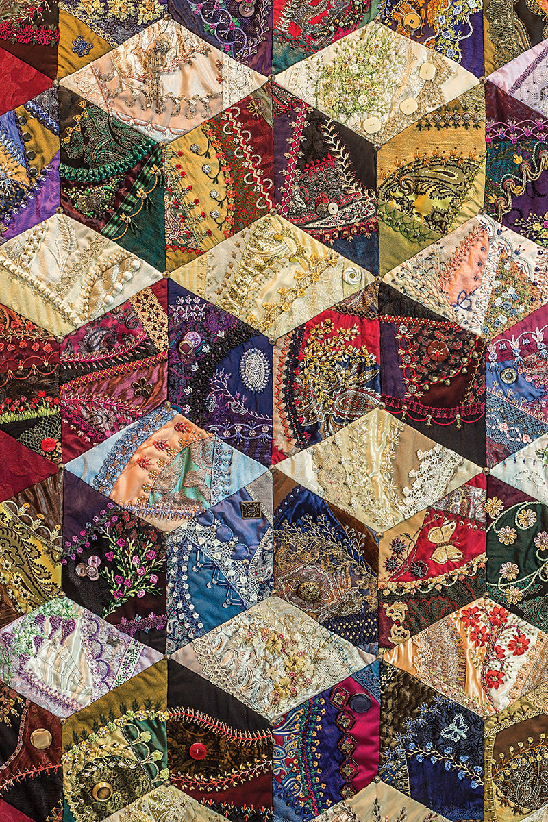 Crazy Quilting for Beginners Handy Pocket Guide Digital Download