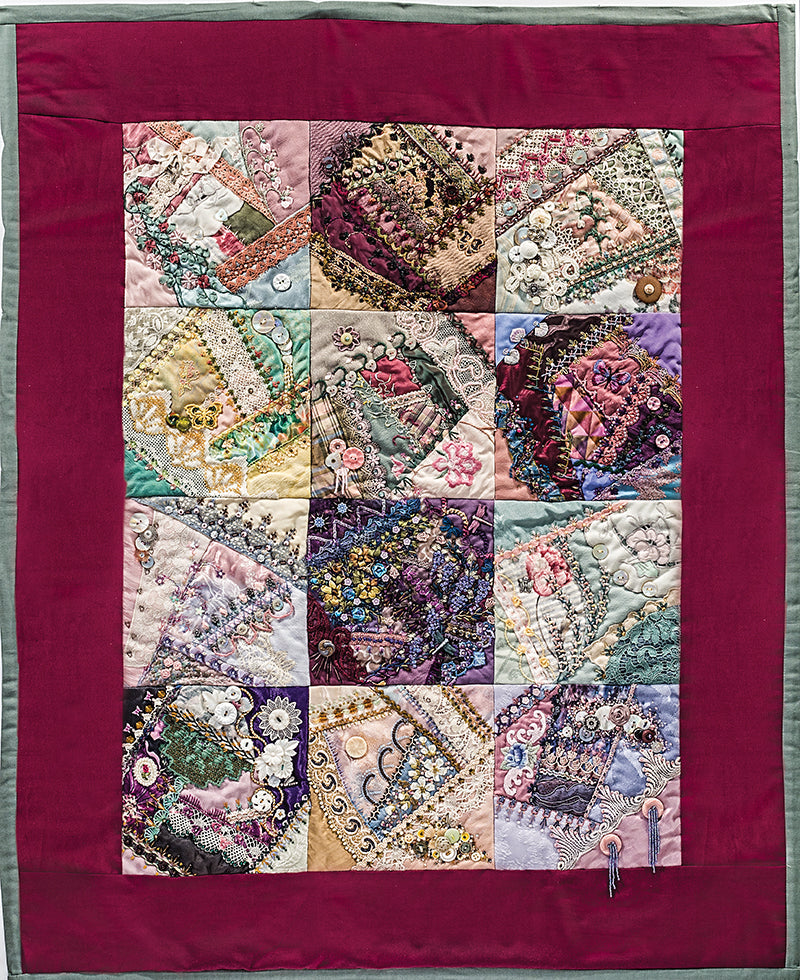 Crazy Quilting for Beginners Handy Pocket Guide Digital Download