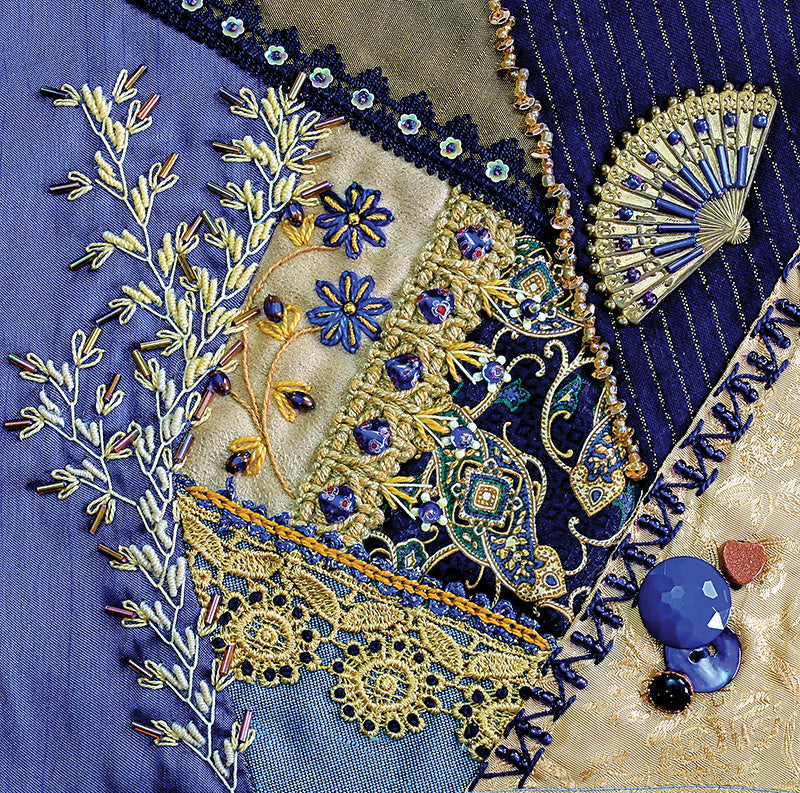 Crazy Quilting for Beginners Handy Pocket Guide Digital Download