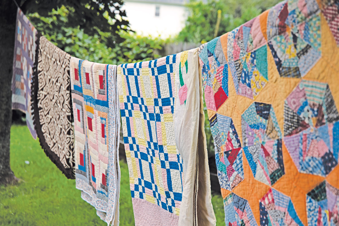 Reclaimed Quilts, Sew Modern Clothing & Accessories from Vintage Textiles Digital Download