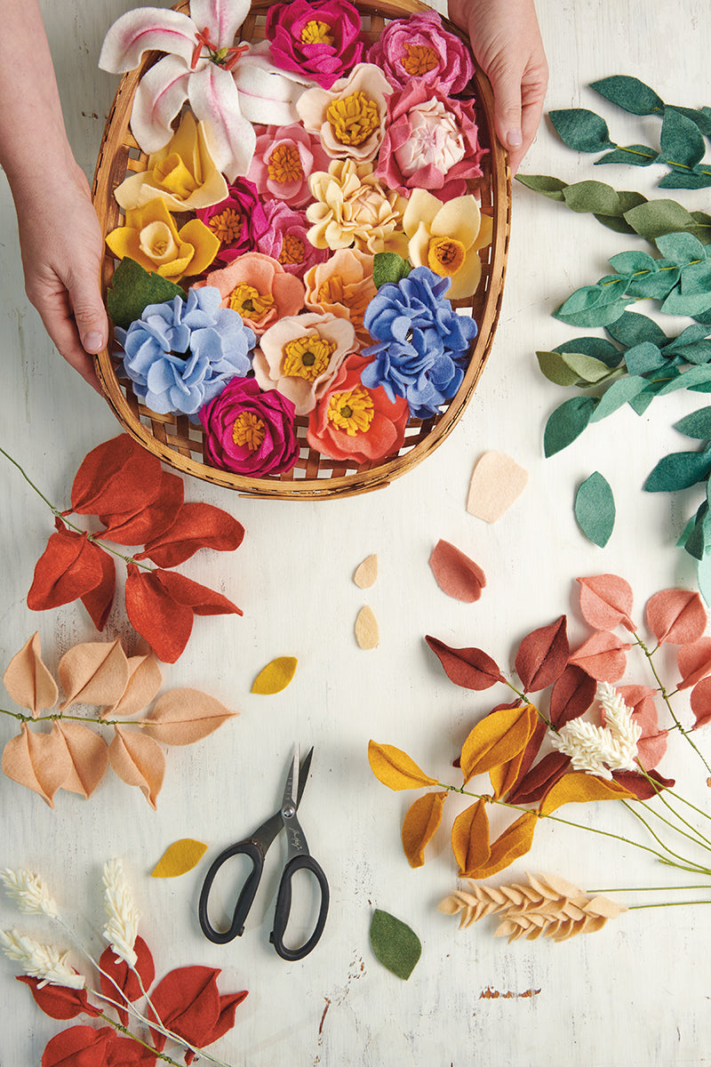 Make Felt Flowers Digital Download