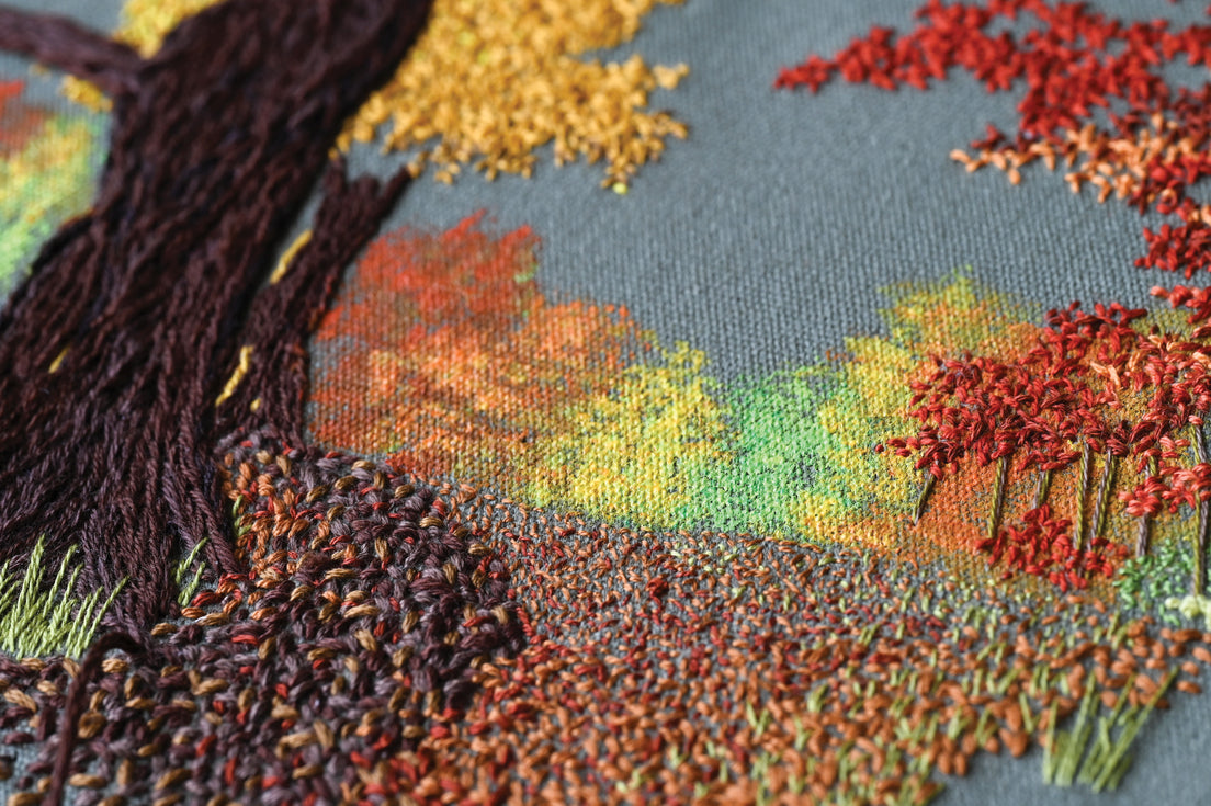 Hand-Stitched Oasis - Digital Download