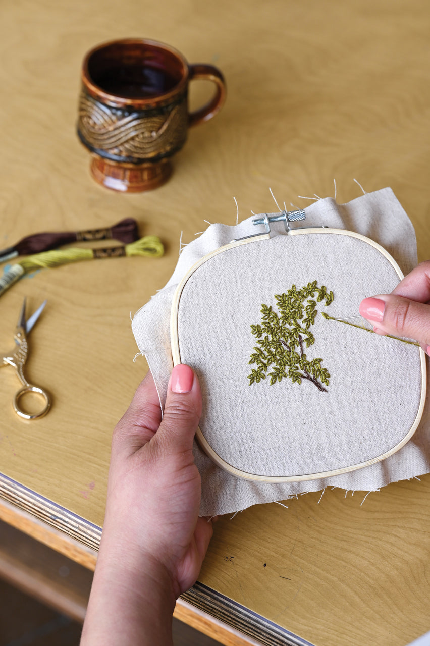 Hand-Stitched Oasis - Digital Download
