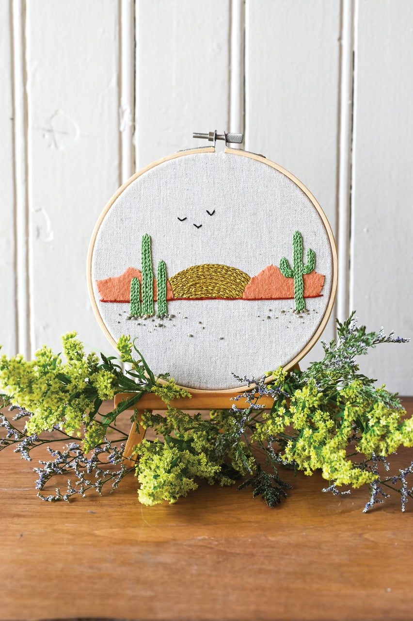 Hand-Stitched Oasis - Digital Download