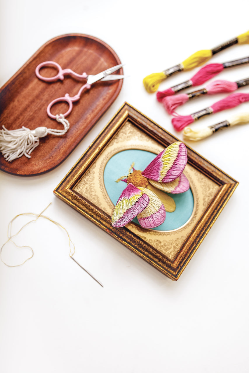 Stumpwork Embroidery & Thread Painting Digital Download